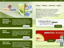 Tablet Screenshot of everdesk.com